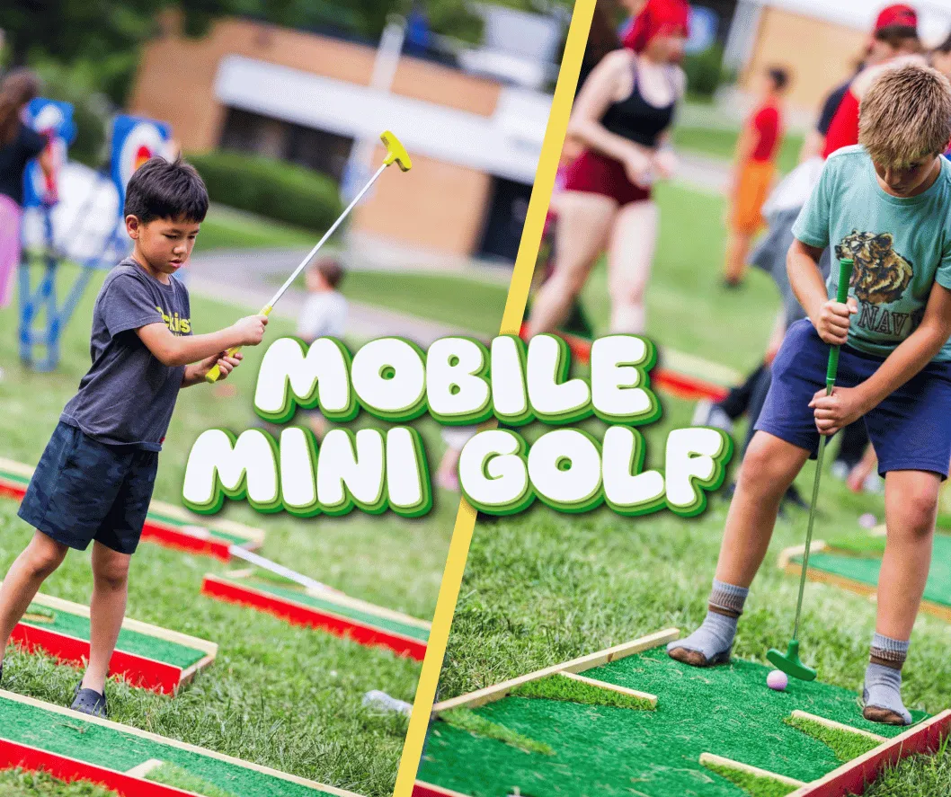 3-Hole Mobile Mini Golf Rental | Portable & Compact | NE Kansas