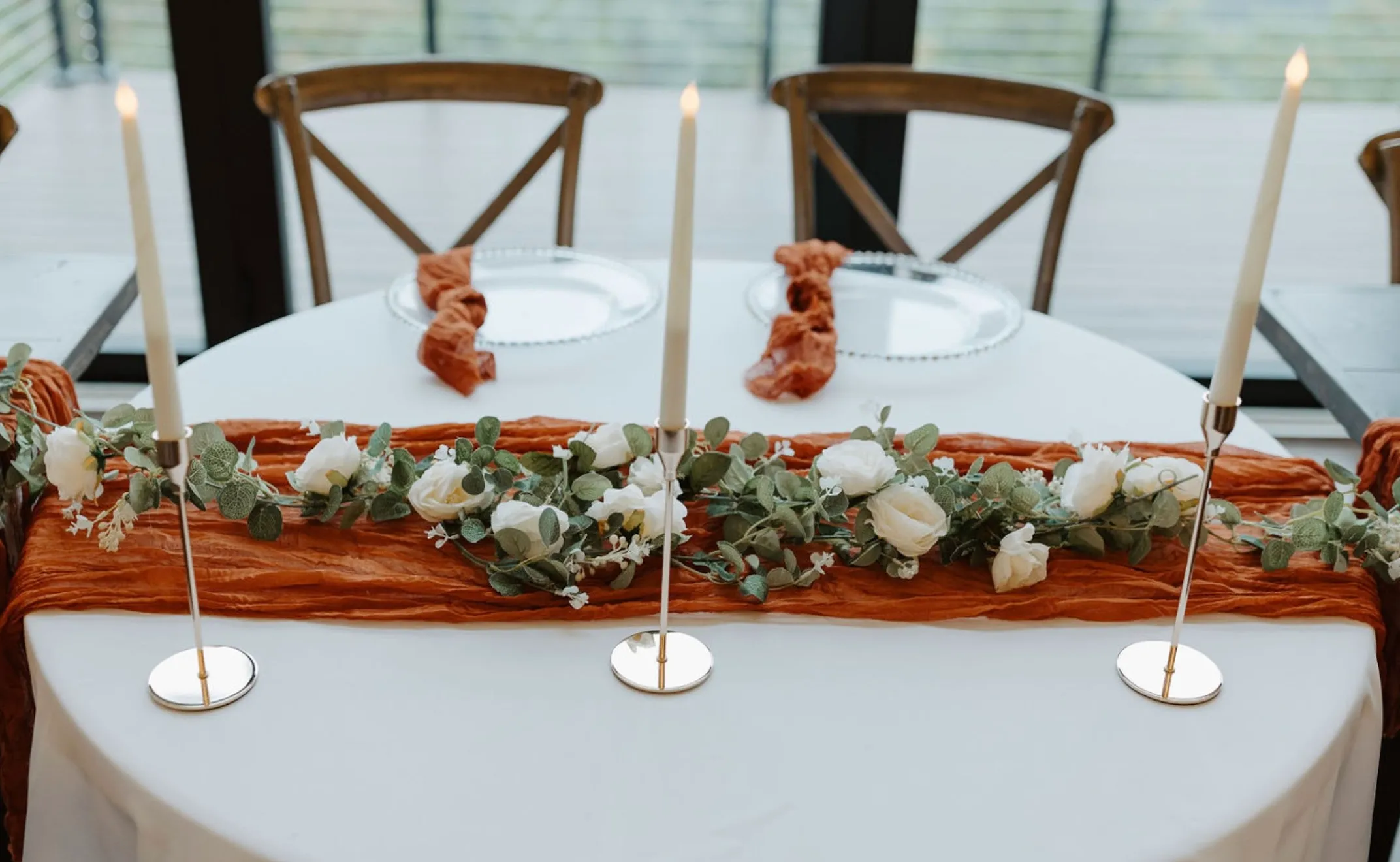 Cheesecloth Table Runner