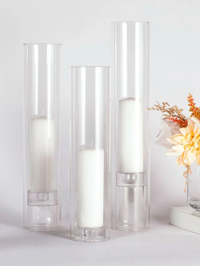 Tall Pillar Vase Candle Holder 