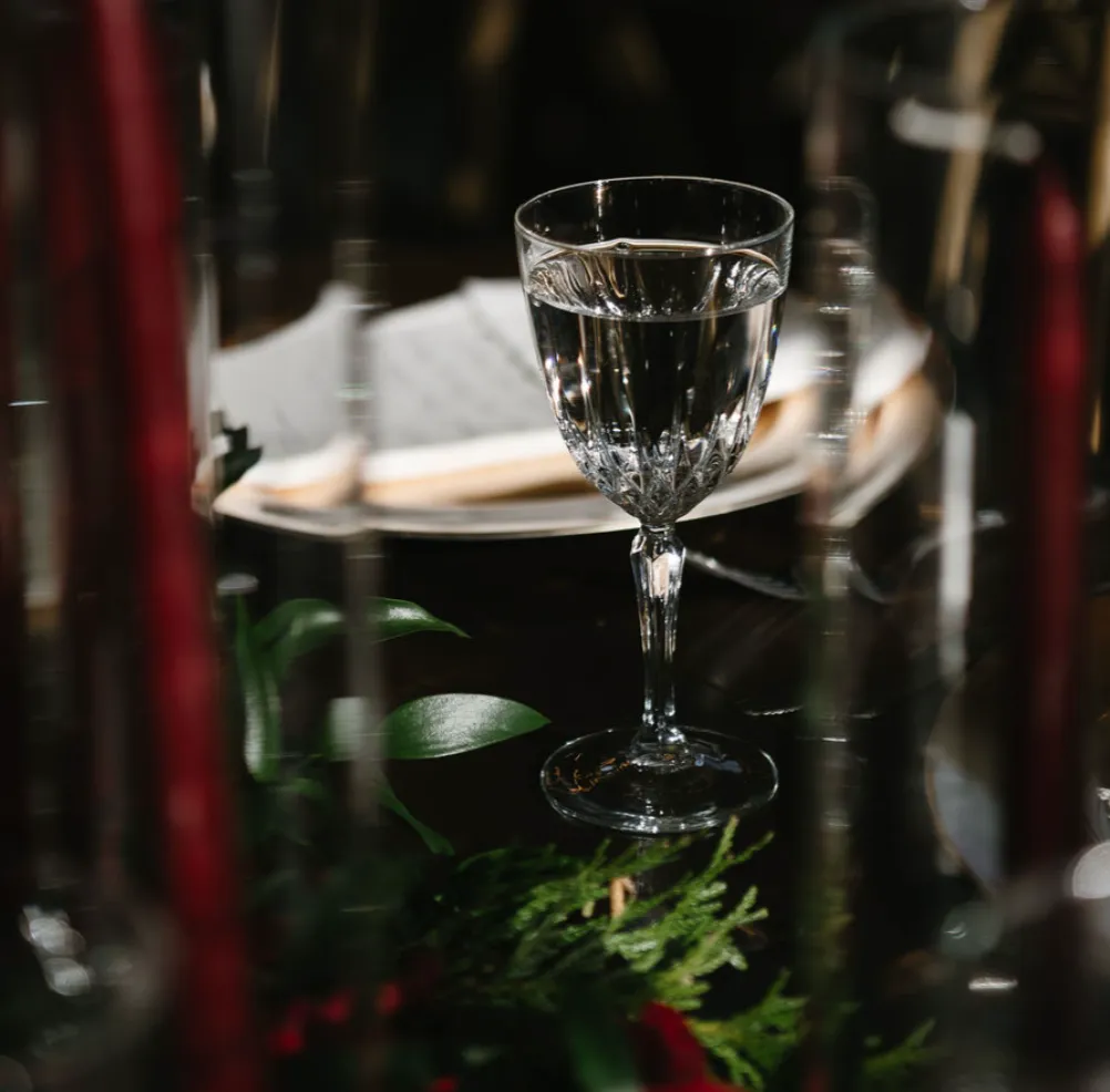 Vintage Mismatched Wine Glasses