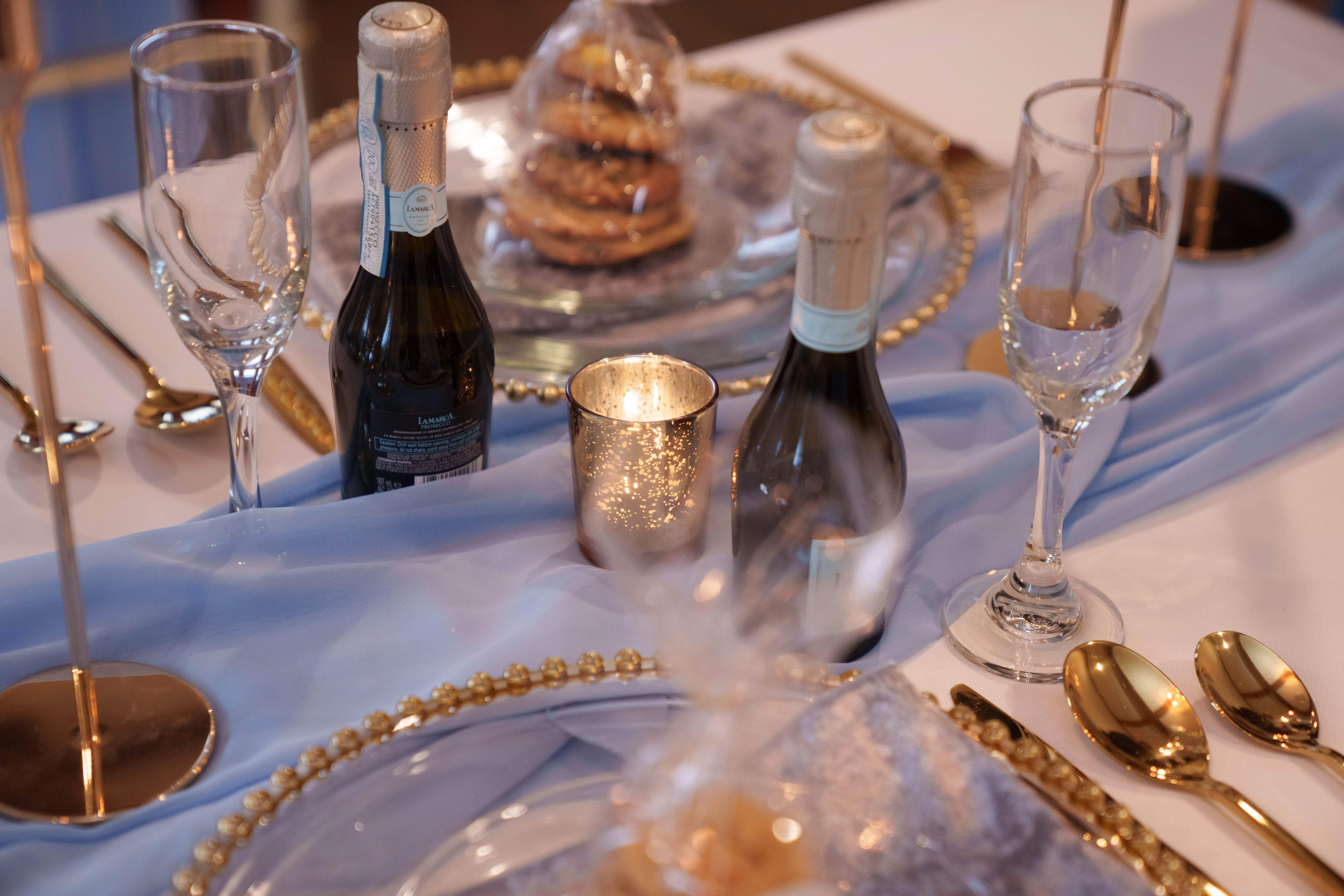 Votive Candle Holder with Tealight Candle 