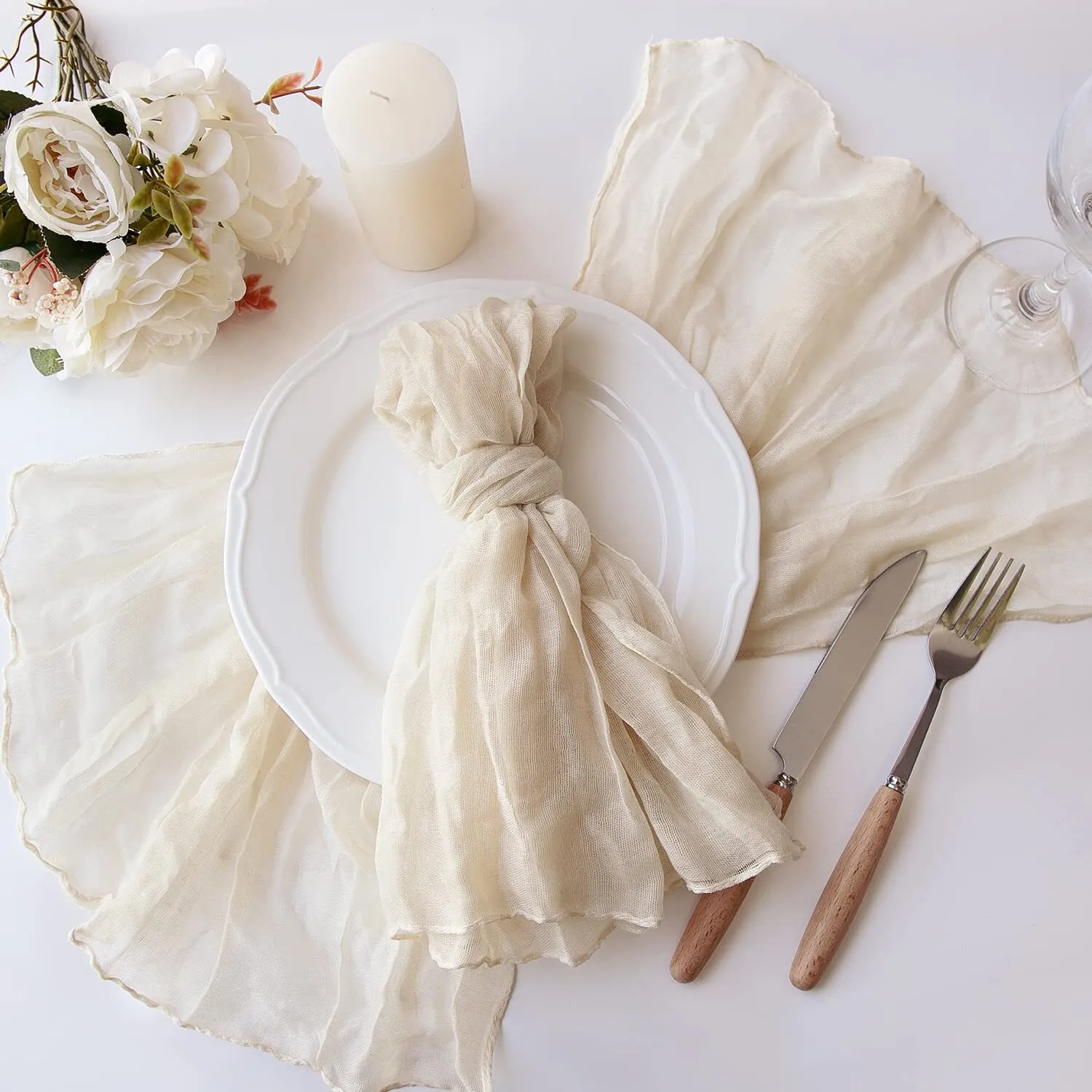  Cheesecloth Napkins