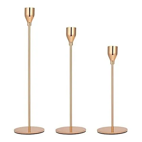 Gold Taper Candle Holder 