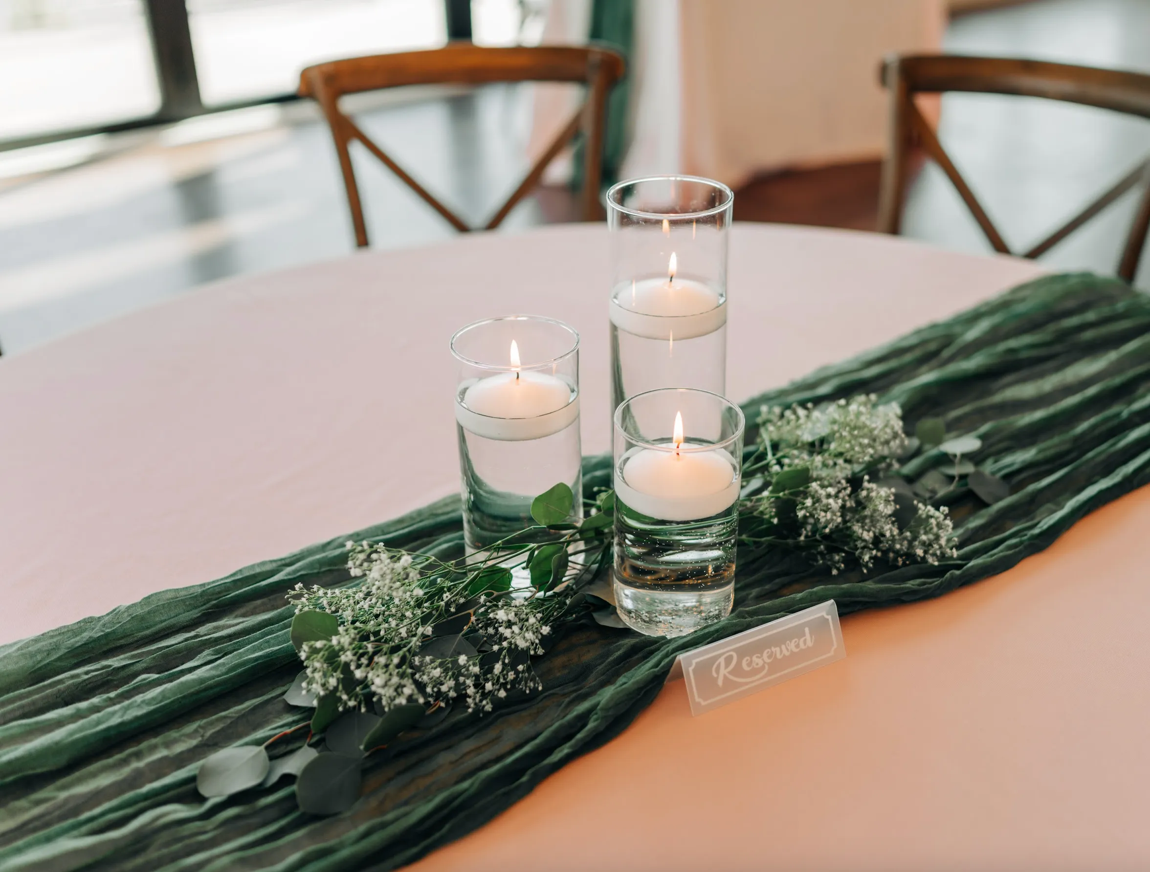 Cheesecloth Table Runner