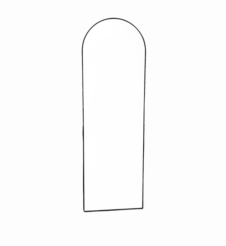 Black Full Body Mirror
