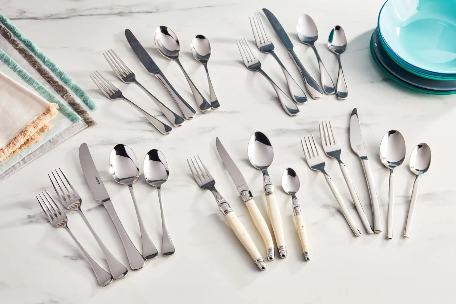  Silver Flatware U-shaped End