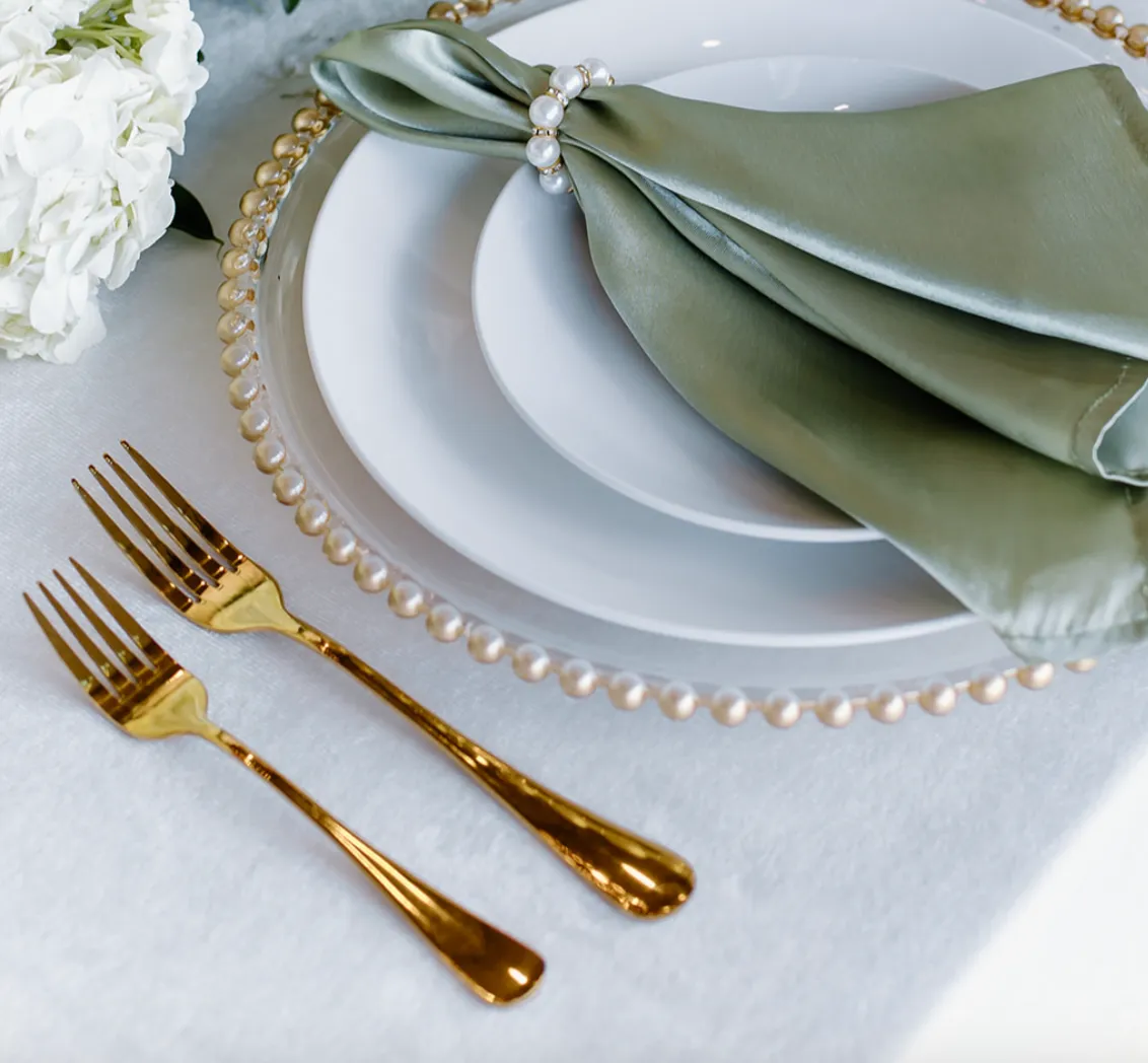 Gold Flatware with U-shaped End