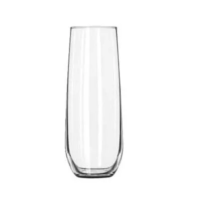 Glass Stemless Champagne Flutes