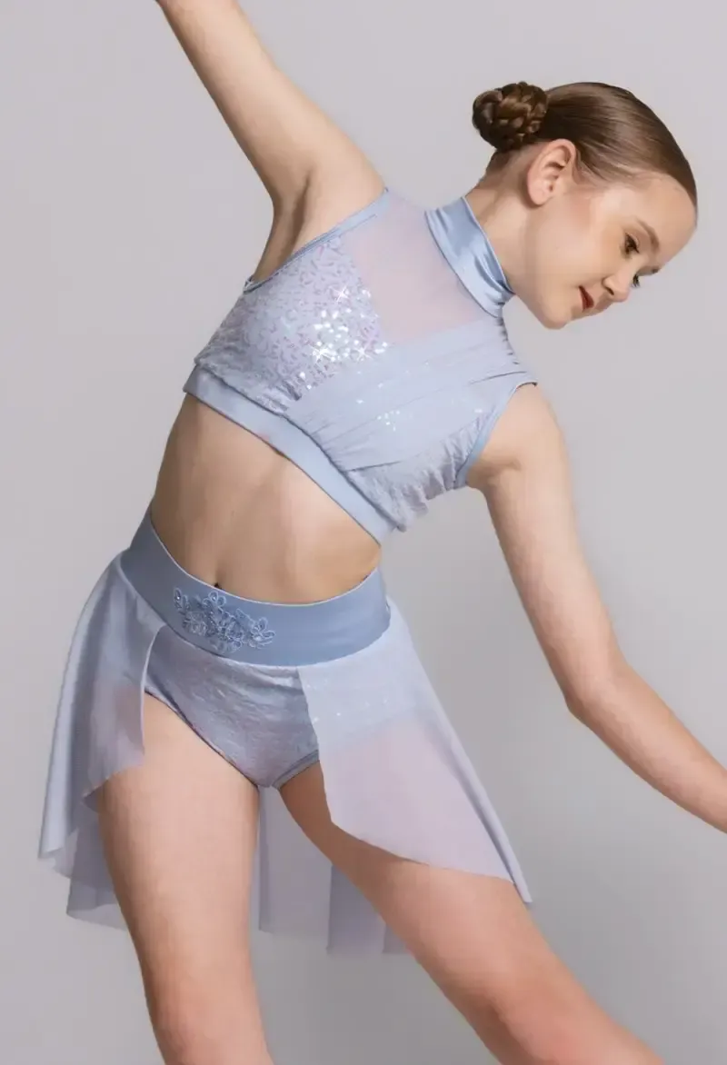 L122 - Baby Blue 2 Piece - Child Sizes