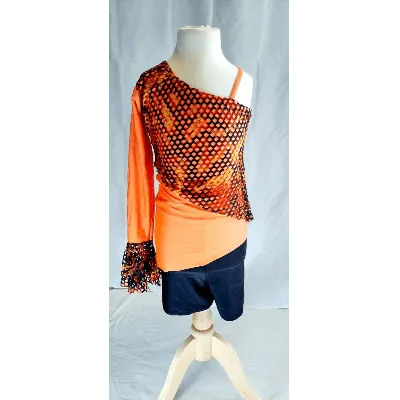M44 - Orange Net Street Top