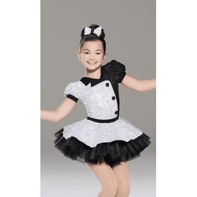 M9 - Black & White Sequin Tutu
