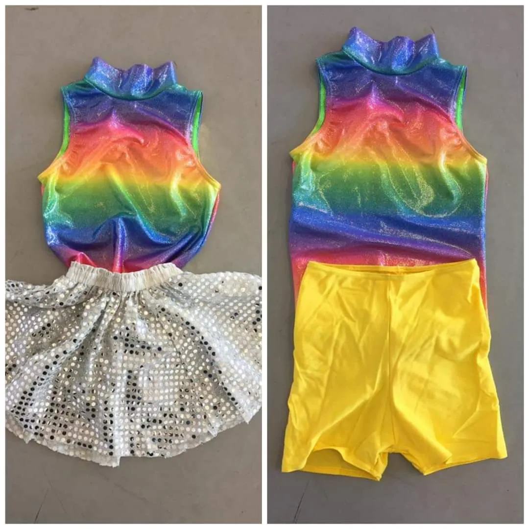 M101 - Rainbow Leotard