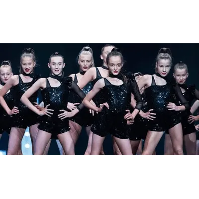 C23 - Black Sequin One Sleeve Unitard Adult Sizes