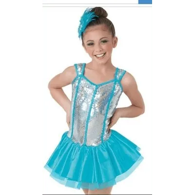 M57 - Blue & Silver Sequin Dress