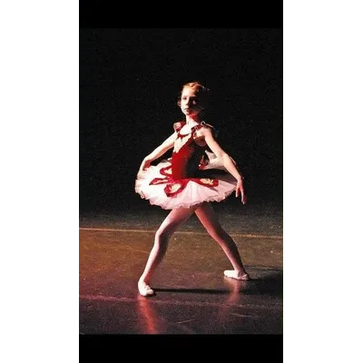 T28 - Red Junior Tutu Child Sizes