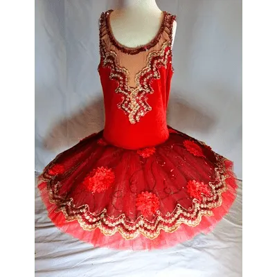 T6 - Red Senior Tutu Adult Sizes