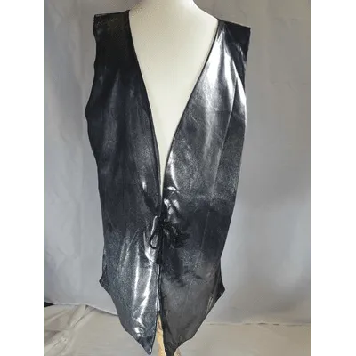 WA4 - Metallic Silver Waistcoat