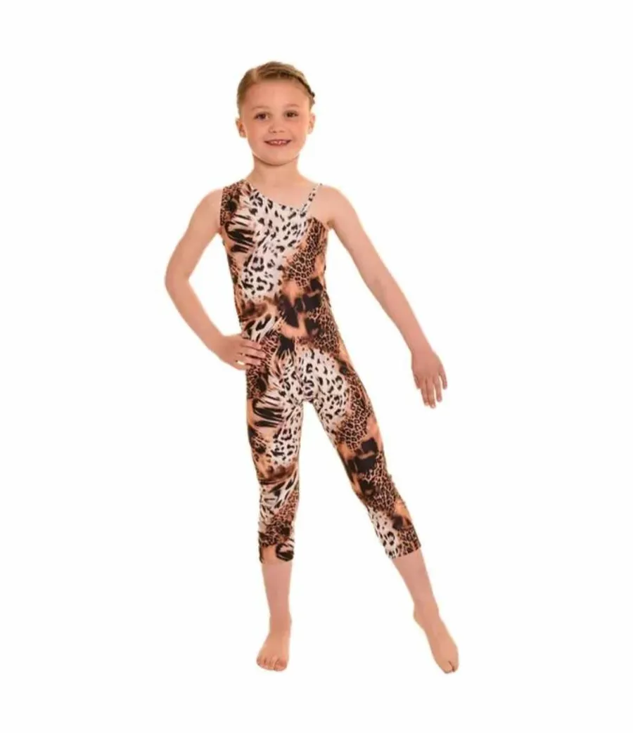 C77 - African Sleeveless Catsuit 