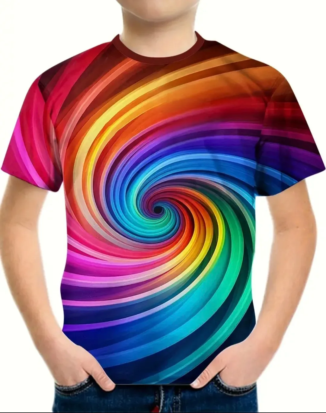 B5 - Rainbow Swirl 
