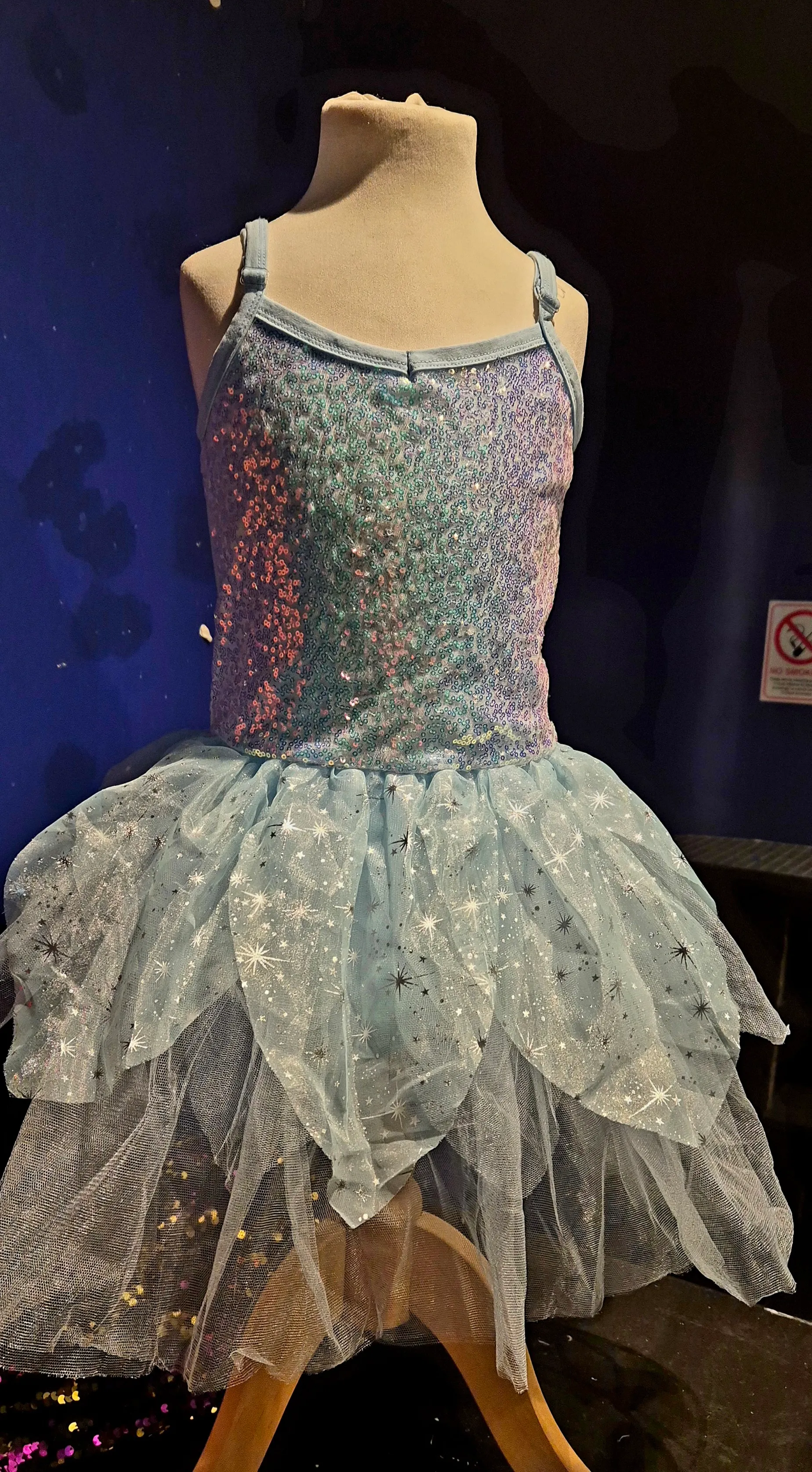 T76 - Blue star tutu 