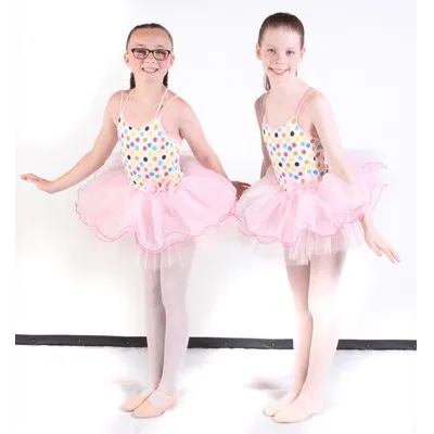 T25 - Pink Polka Dot Tutu