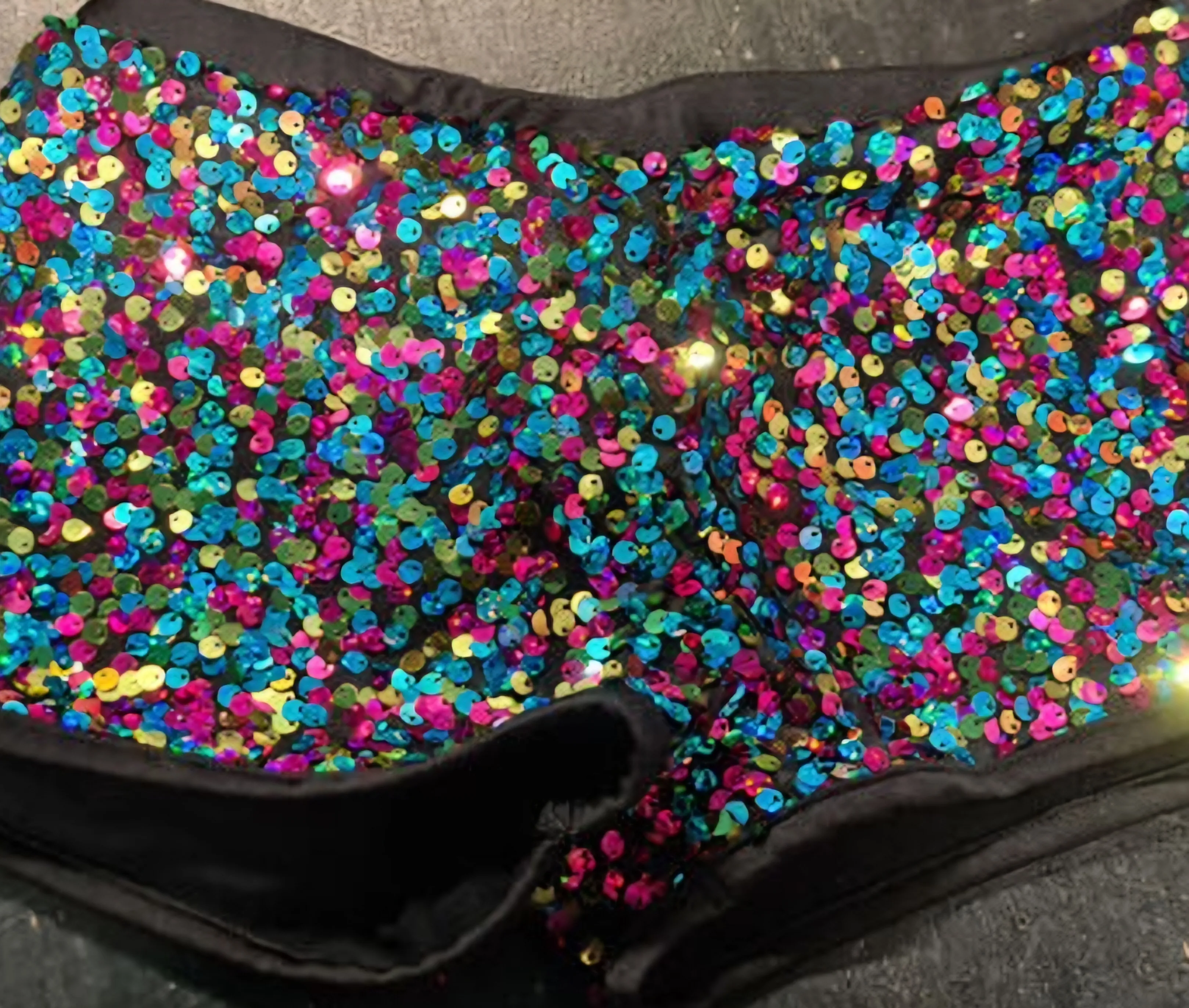 M21 - Sequin Hot Pants Child Sizes
