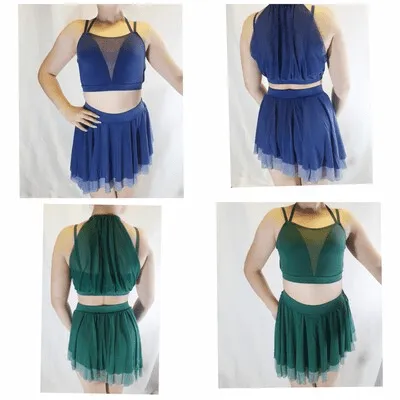 L36 - Blue/Green Two Piece