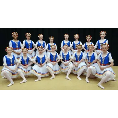 T46 - Blue, White National Tutu Adult Sizes