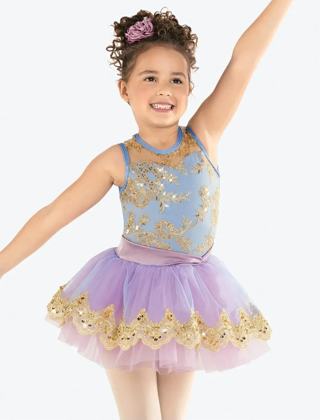 T67 - Lilac and Blue Tutu