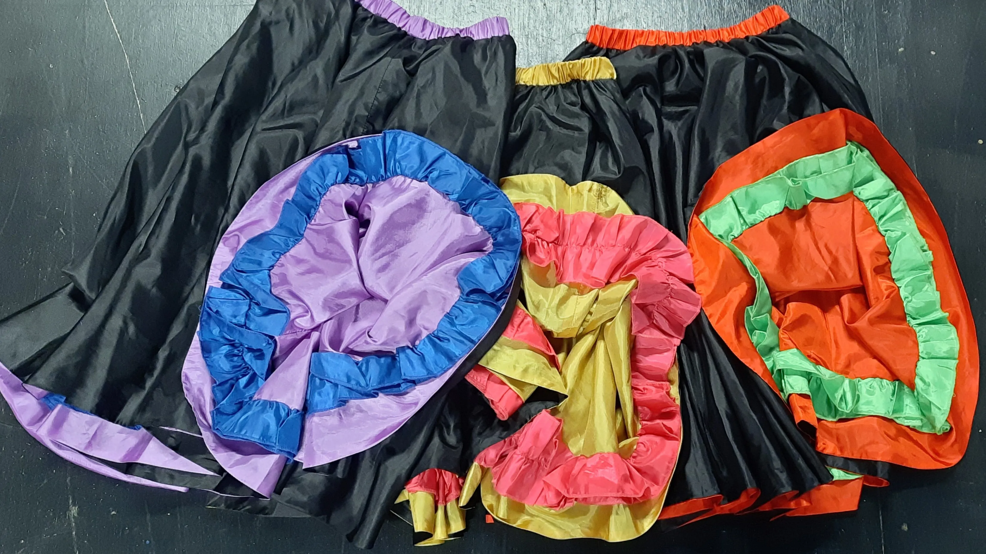 W30 - Child Can Can Skirts 