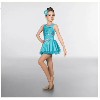 M5 -Turquoise Satin Dress
