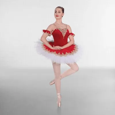T200 - Ruby Red Tutu Child Sizes