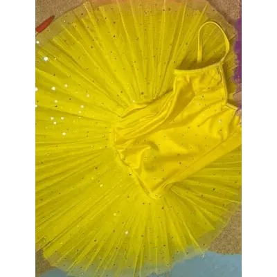 T203 - Yellow Sparkle Tutu