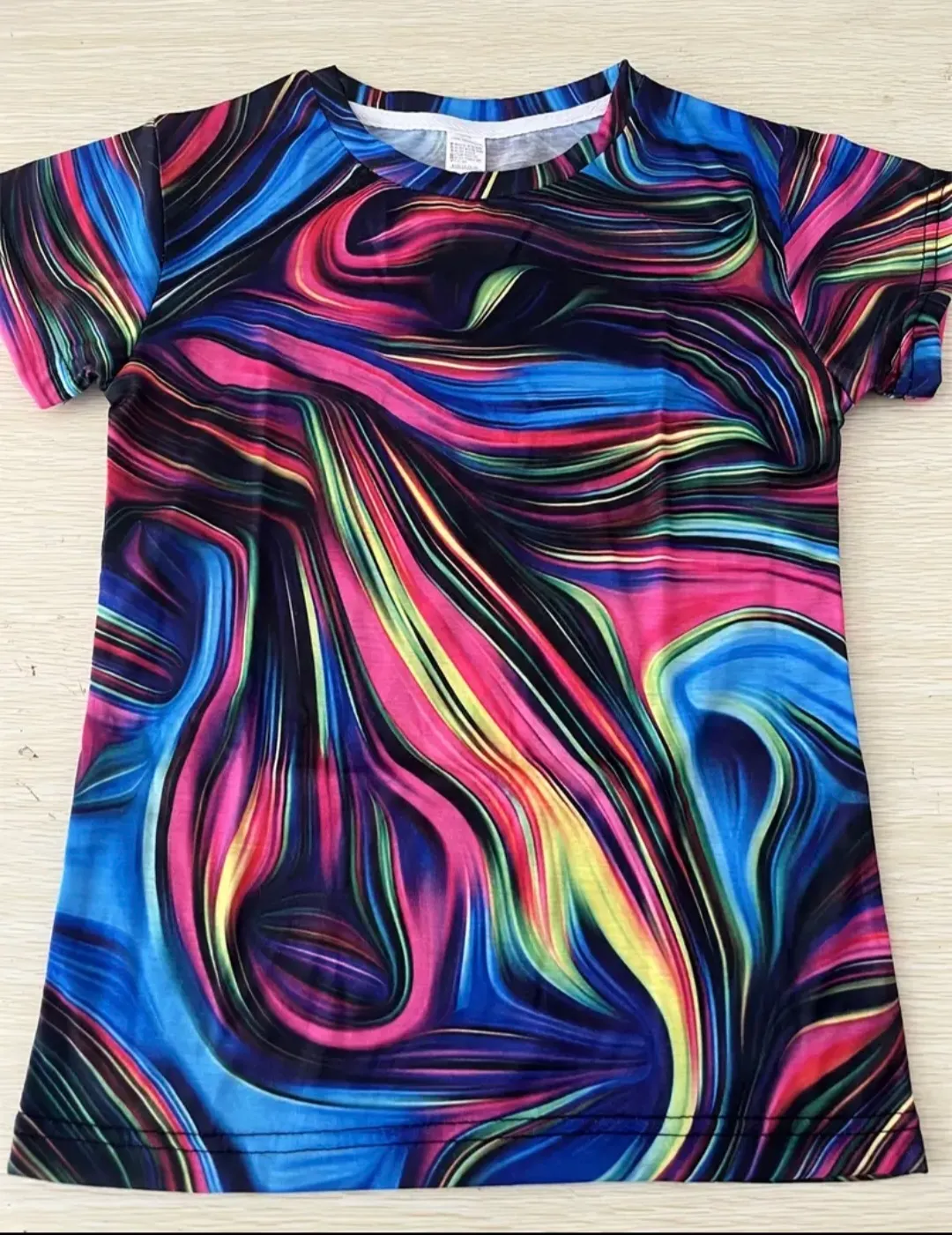 B7 - Coloured Lines t-shirt 