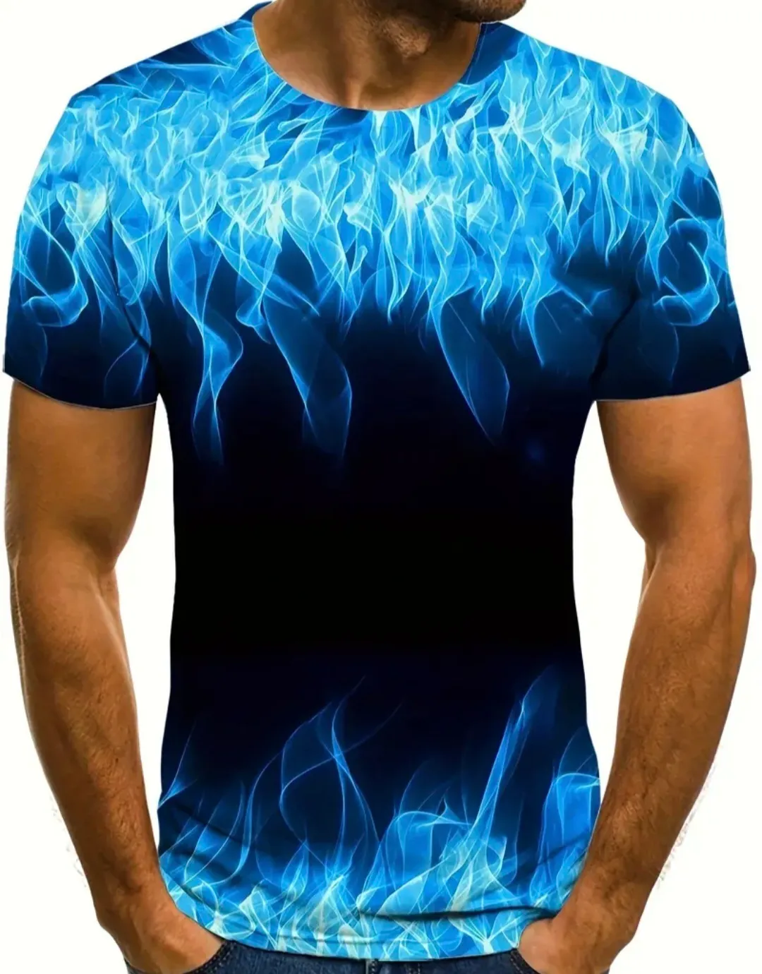 B6 - Blue Flame t-shirt 