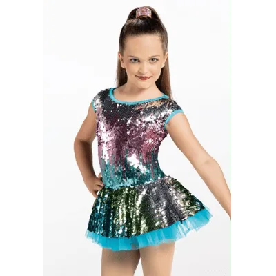 M163 - Multi-coloured Sequin Tutu