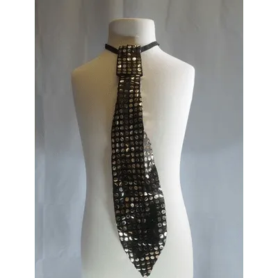 B5 - Gold Sequin Tie