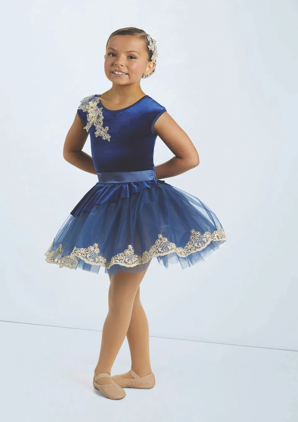T204 - Navy Velvet Tutu