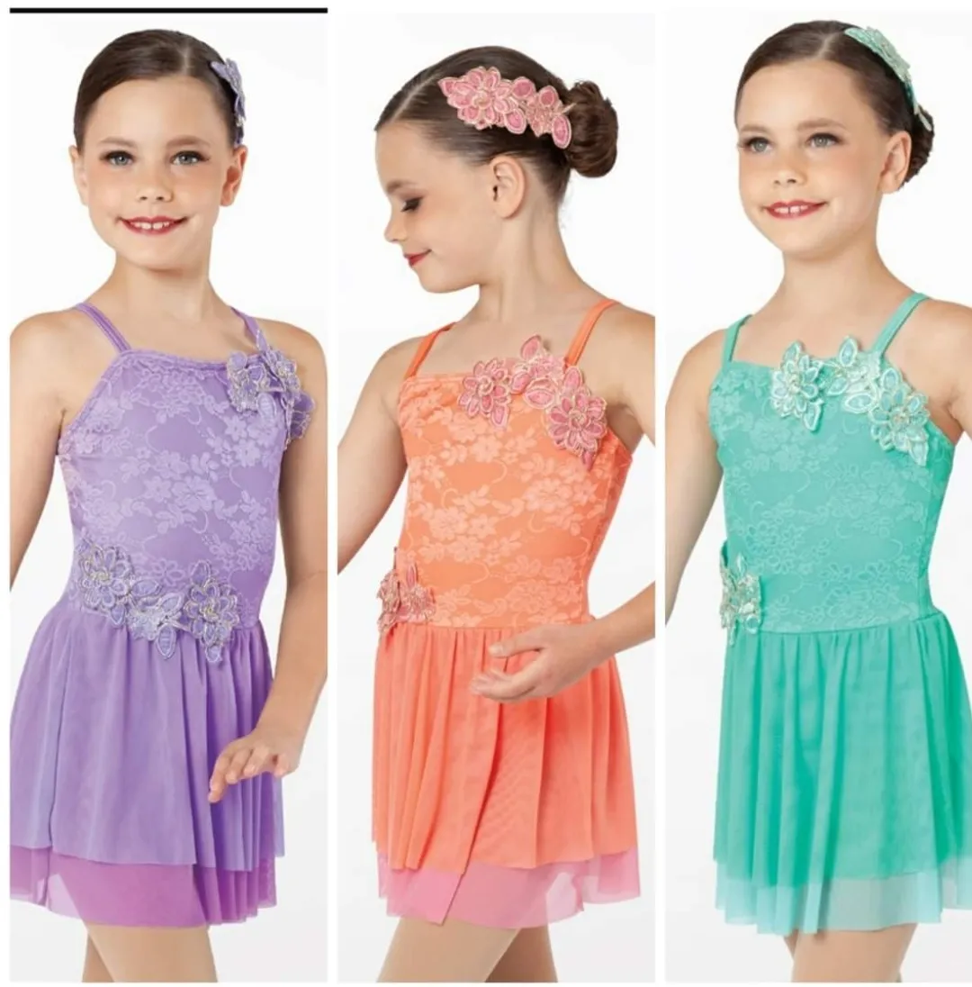 L49 - Mint, Carol & Violet Lyrical Dress