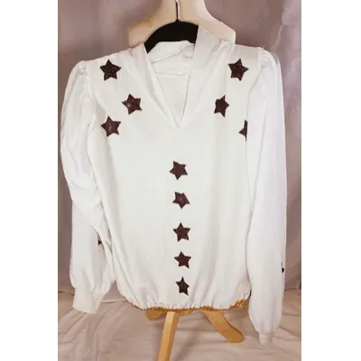 B24 - Stars Shirt , Red