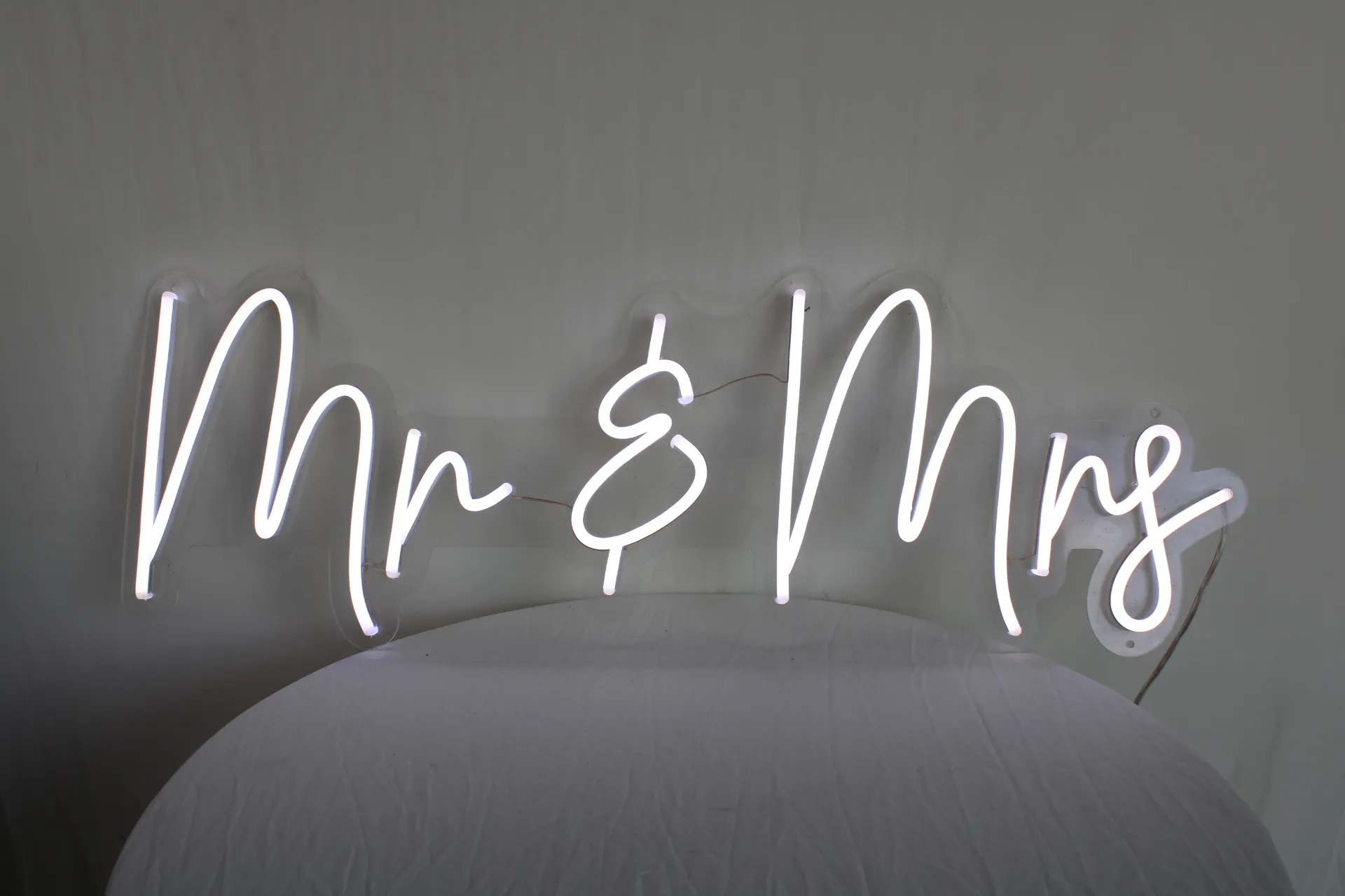 Mr & Mrs Neon Sign