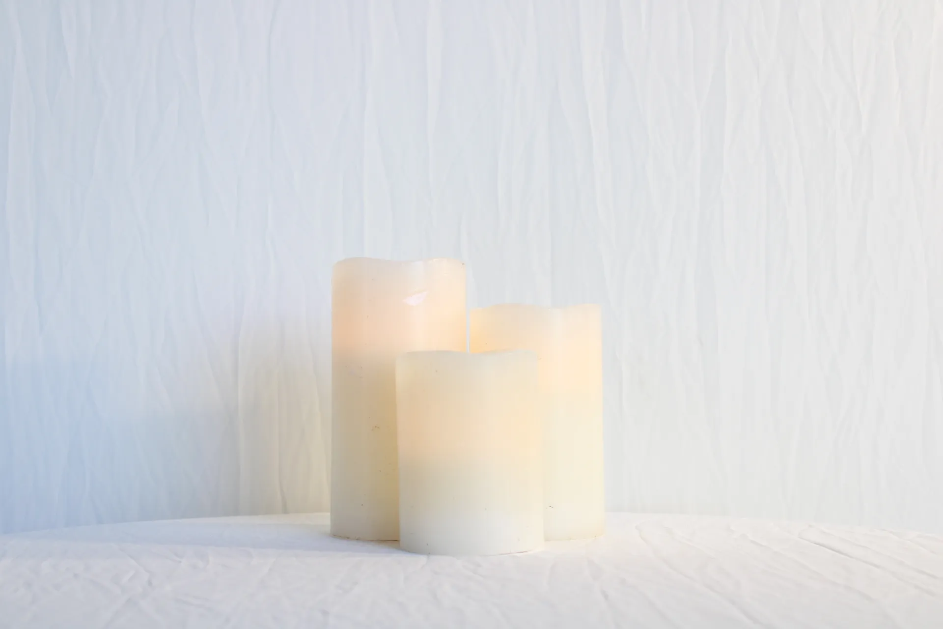 LED Candle Set of 3