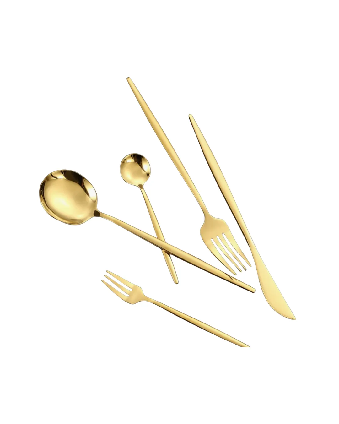 Gold Cutlery Set 