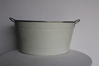 White Drink Bucket