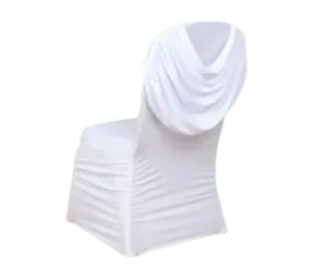 White Lycra Chair Cover