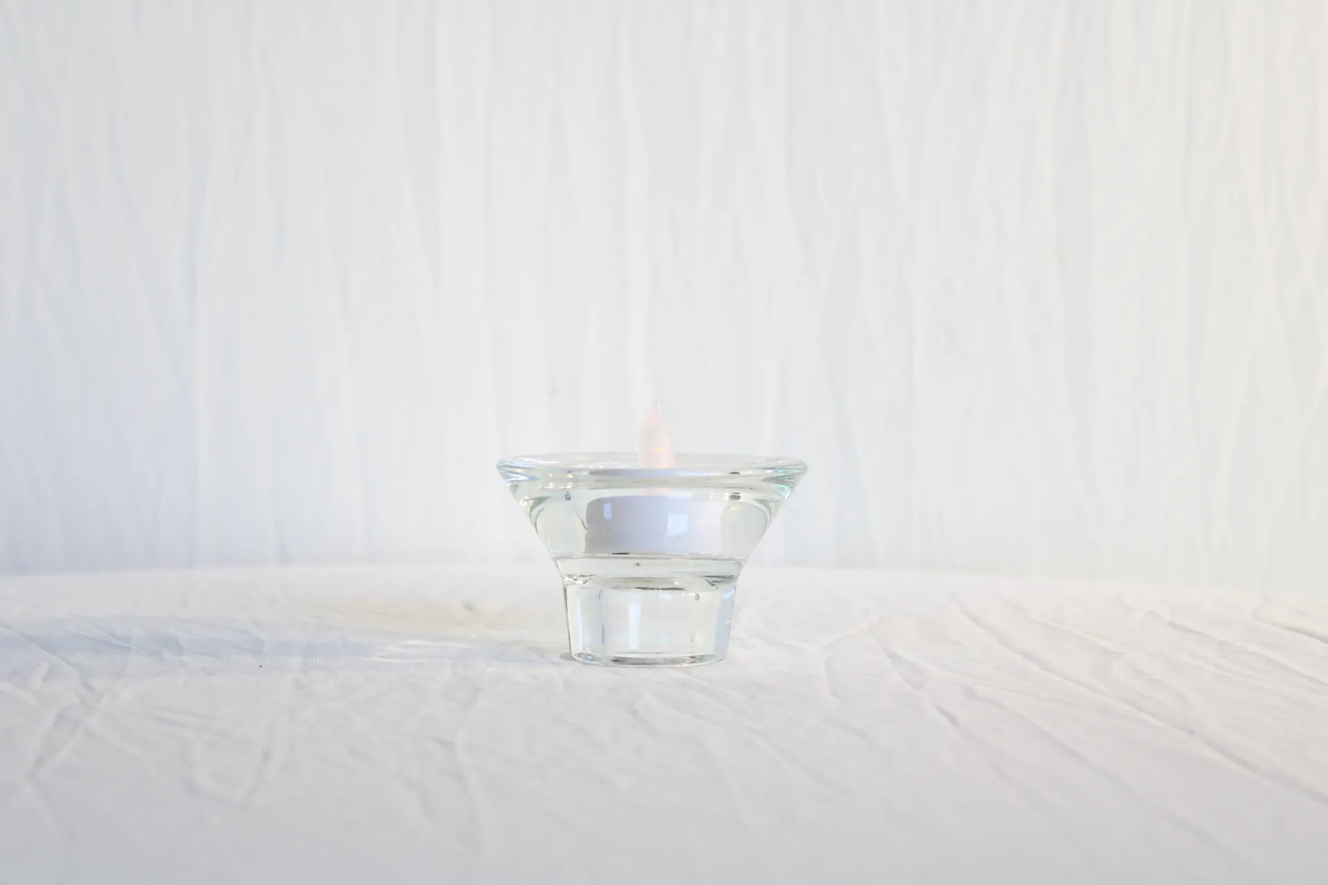 Tall Diamond Tealight Holder