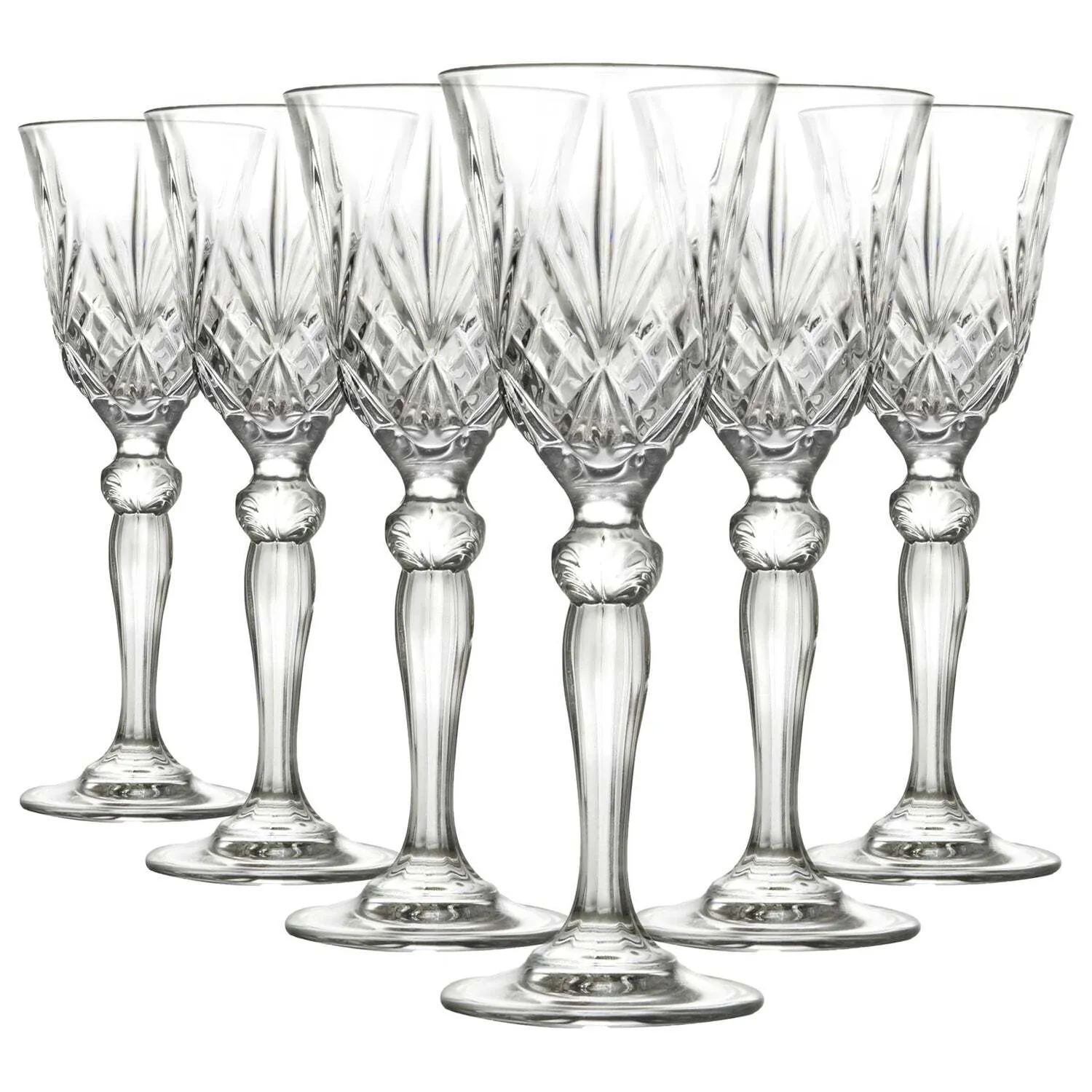 Champagne Flutes 6 Pack