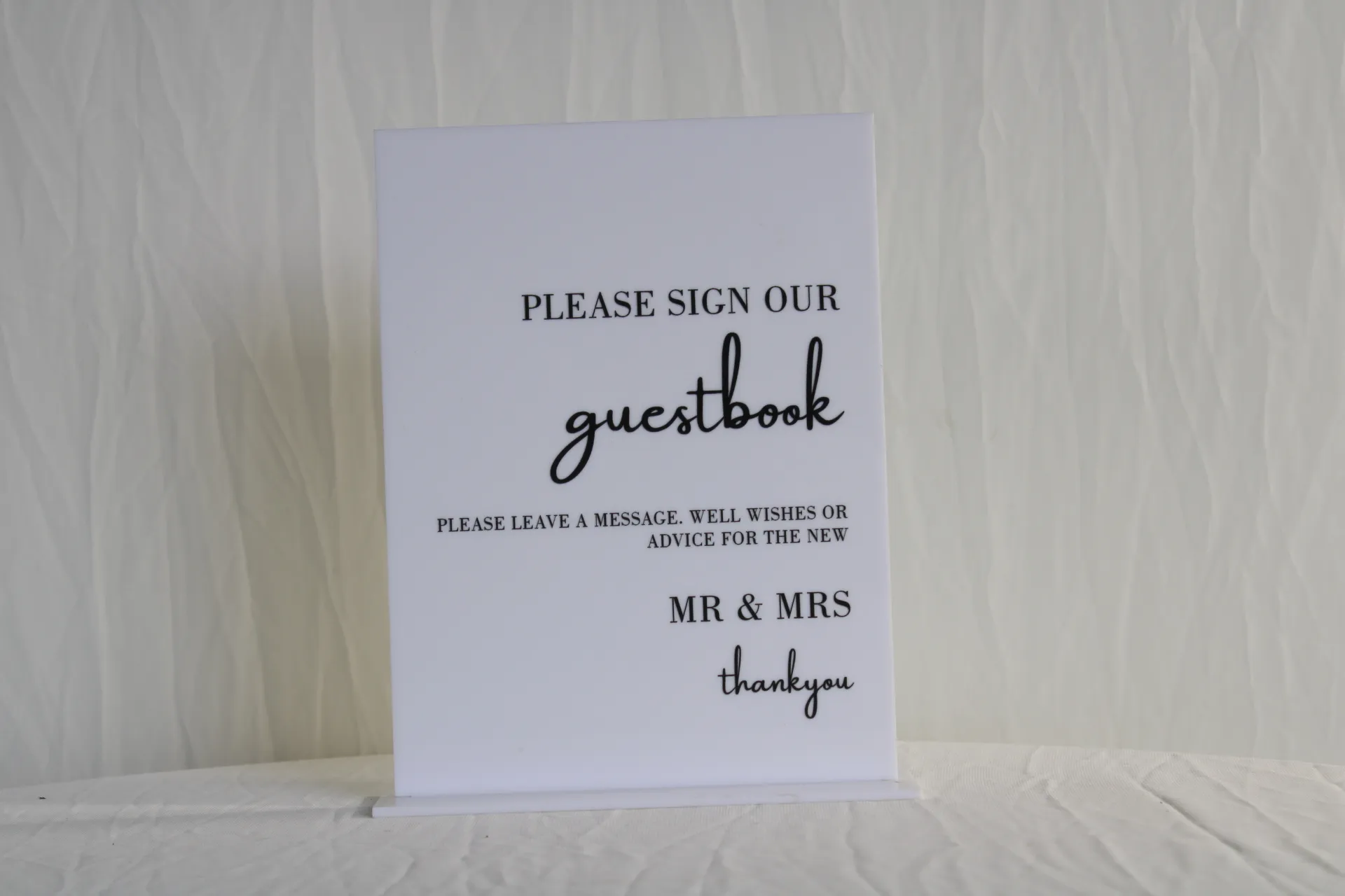 Guestbook Sign 