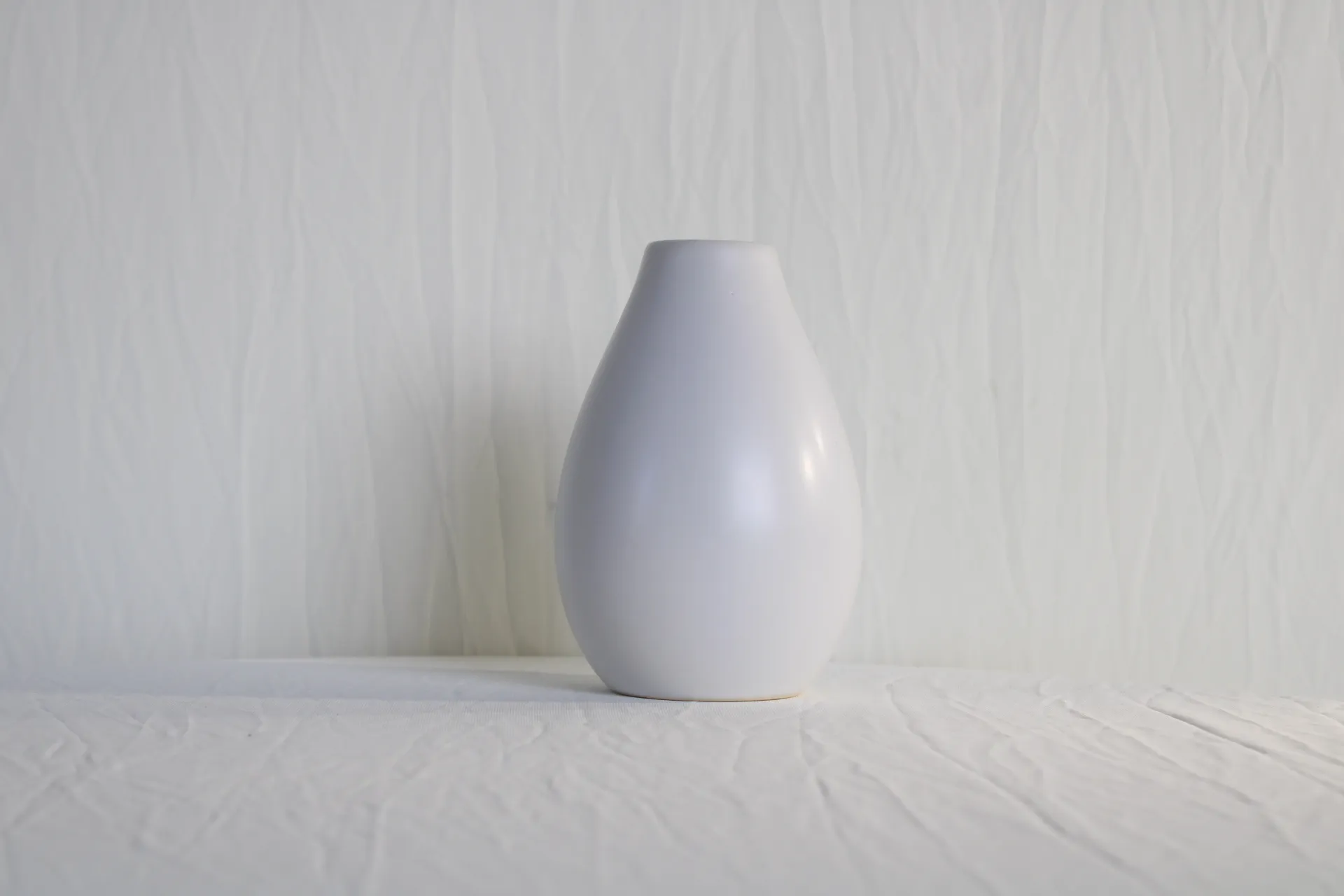 White Flower Vase