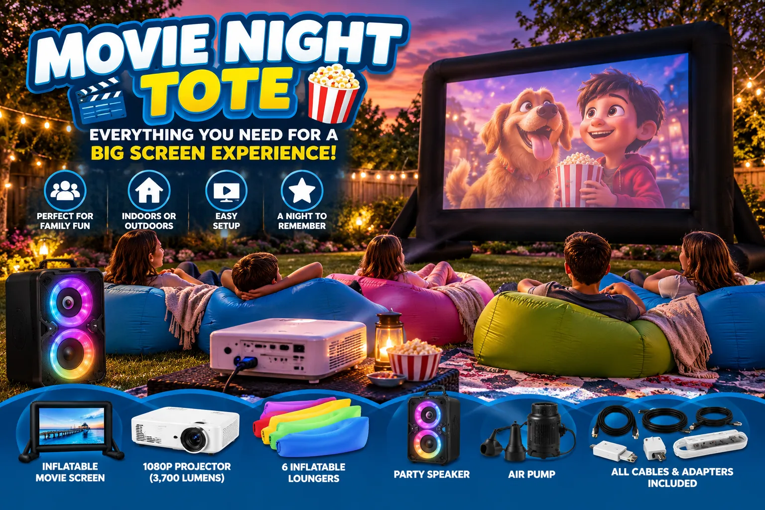 Movie Night Tote
